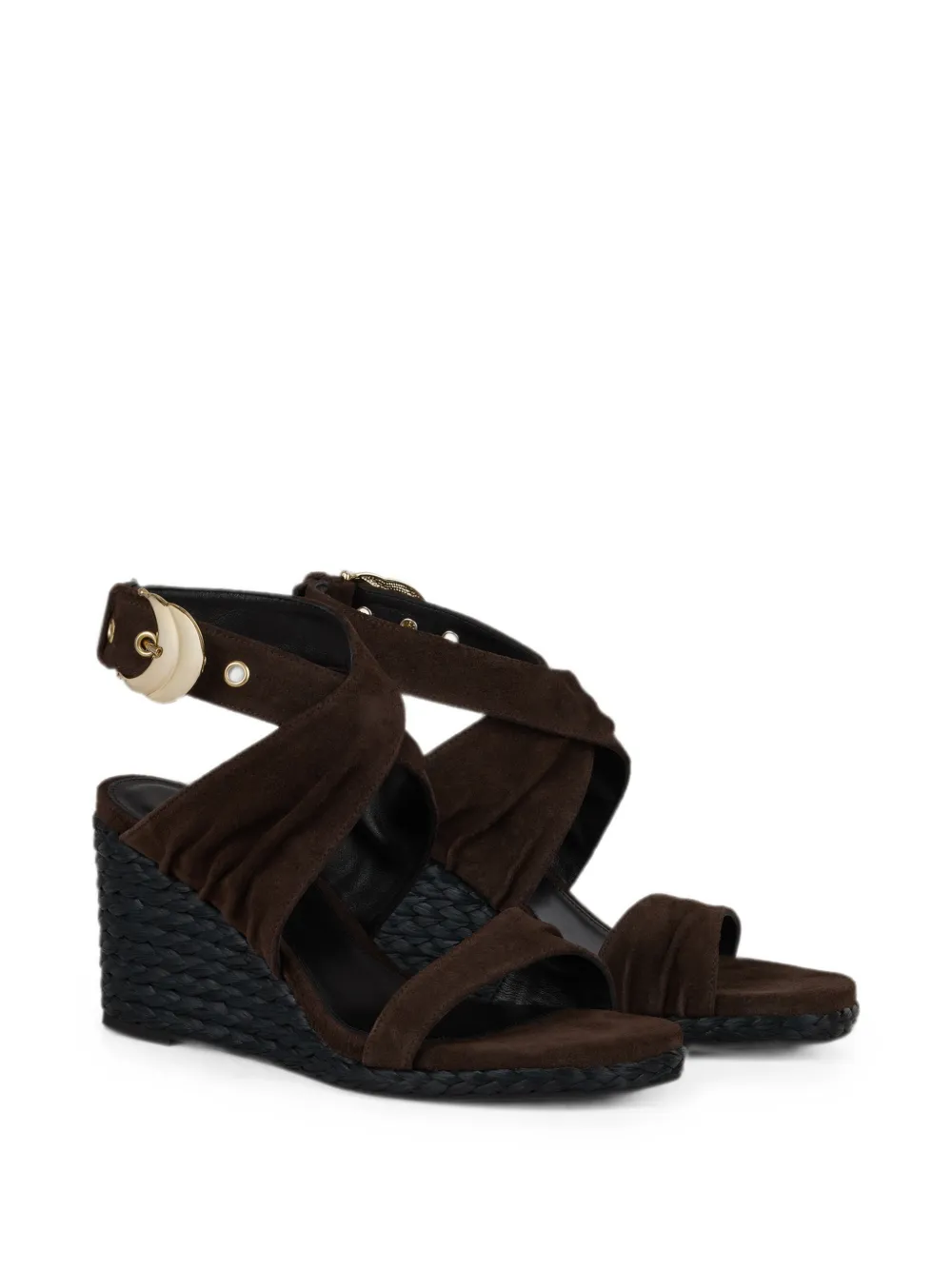 Ba&Sh Cecile heeled espadrille Bruin