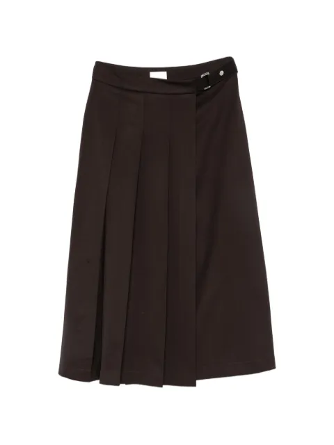 P.A.R.O.S.H. falda midi con diseño cruzado