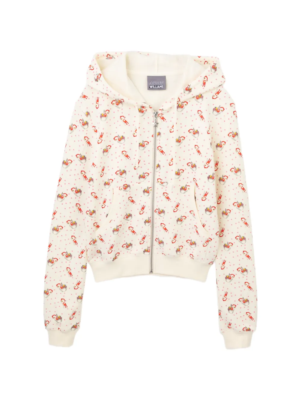Ashley Williams graphic-print hoodie