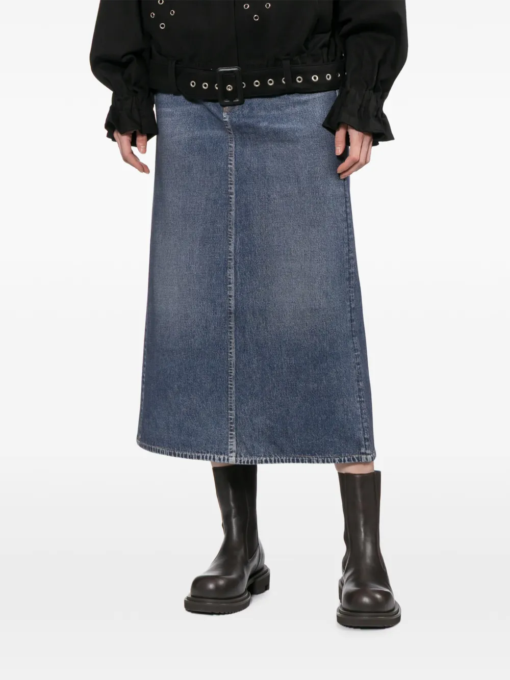 rag & bone Denim rok Blauw