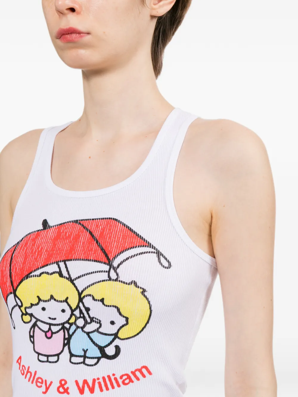 Ashley Williams White 'I Heart Me' T-Shirt | Smart Closet