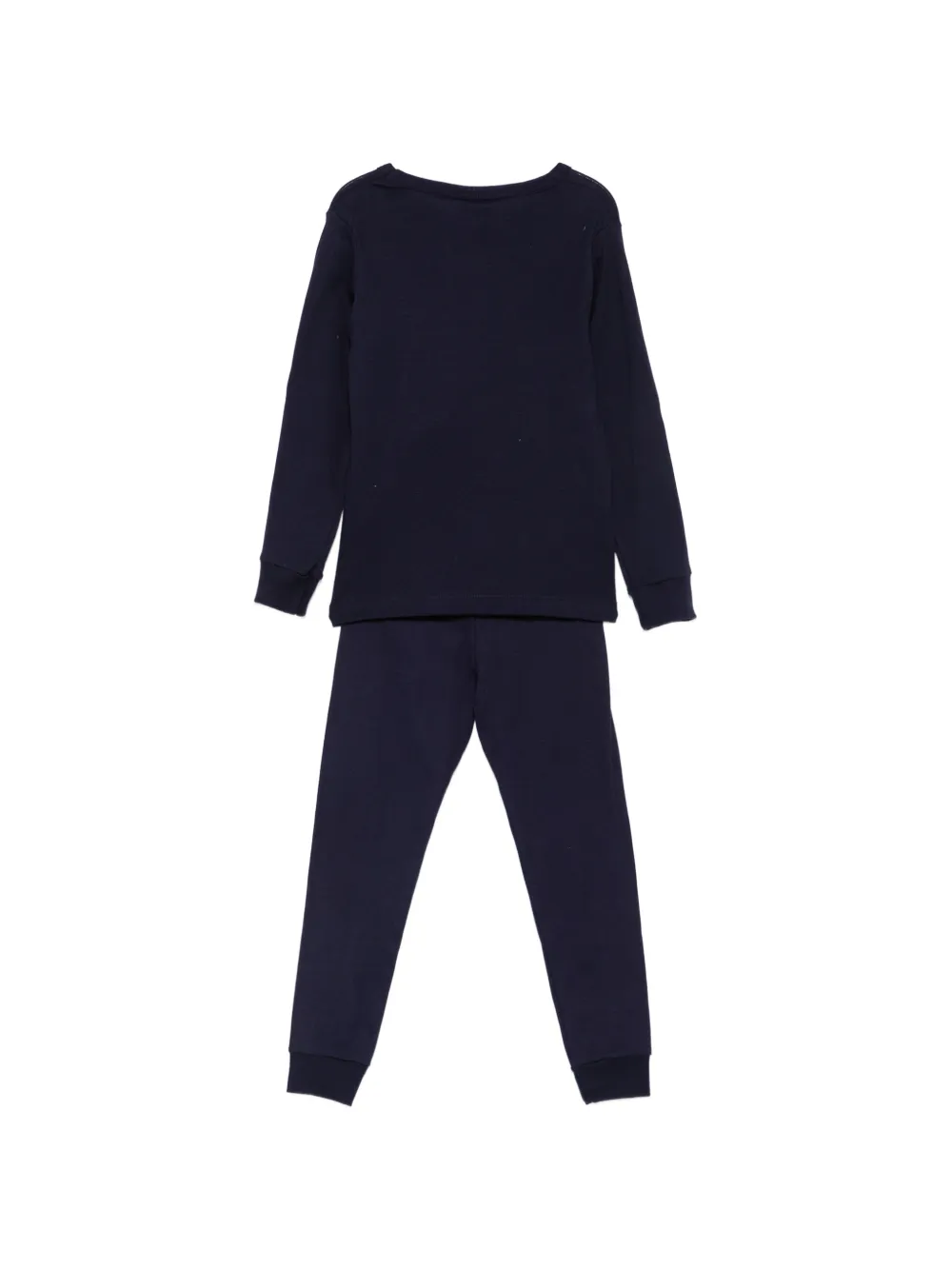 Petit Bateau Pyjama met skeletprint Blauw