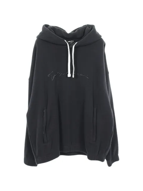 Giorgio Armani Pre-Owned 2010s logo-print hoodie