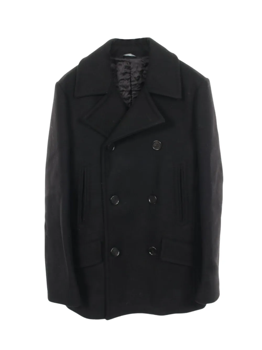 Dolce & Gabbana Pre-Owned 2010 Doppelreihiger Mantel - Schwarz