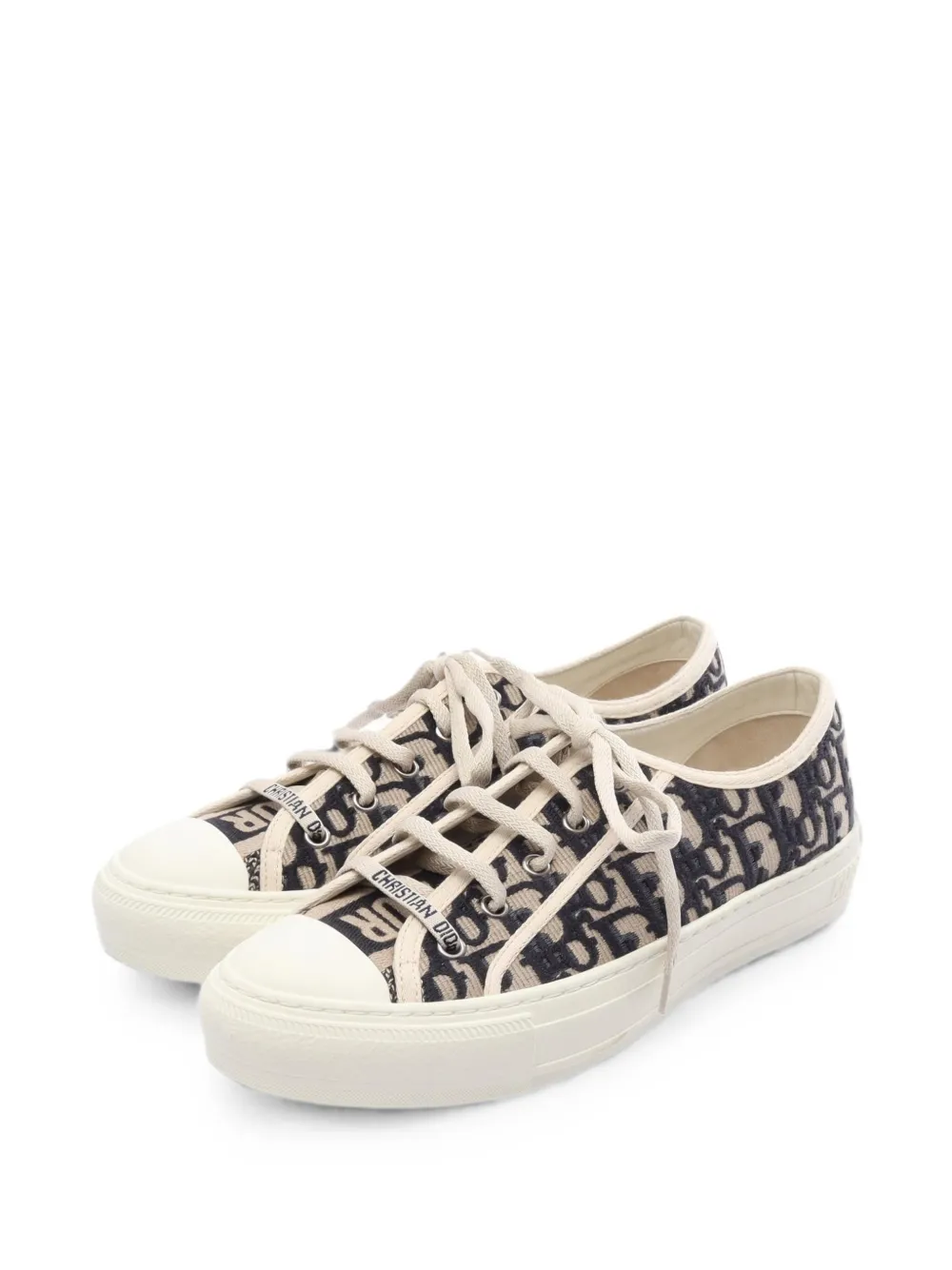 Christian Dior Pre-Owned 2020s Walk'n'Dior Sneakers - Nude