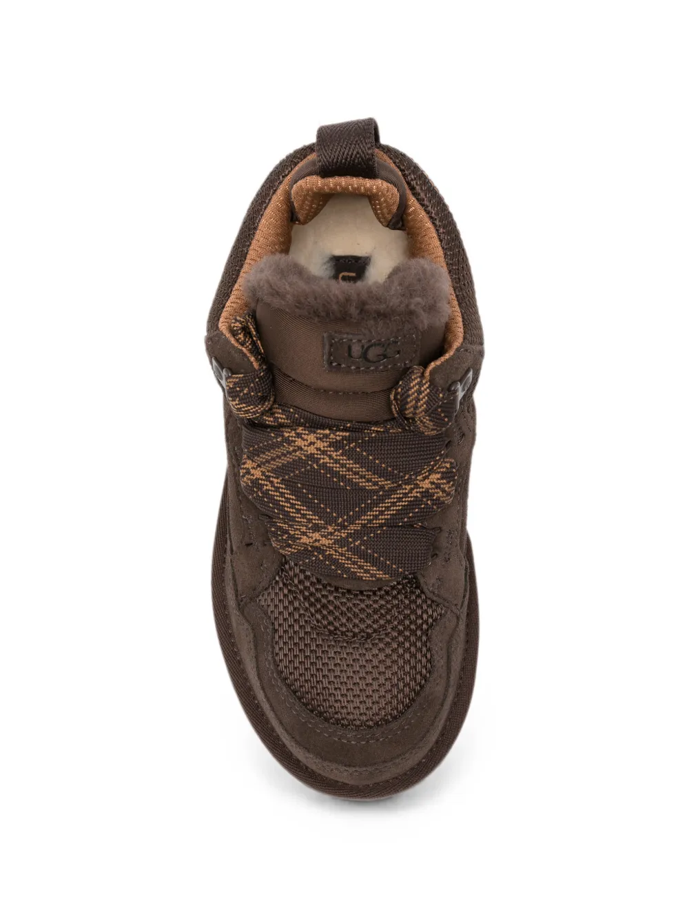 UGG Kids suede lace-up sneakers Bruin