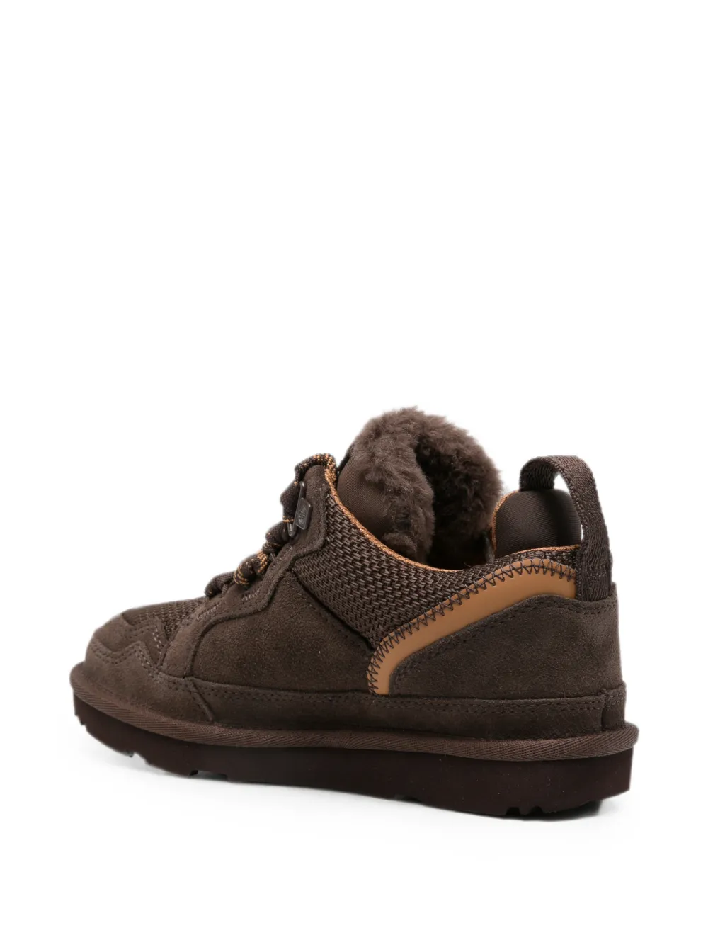 UGG Kids suede lace-up sneakers Bruin