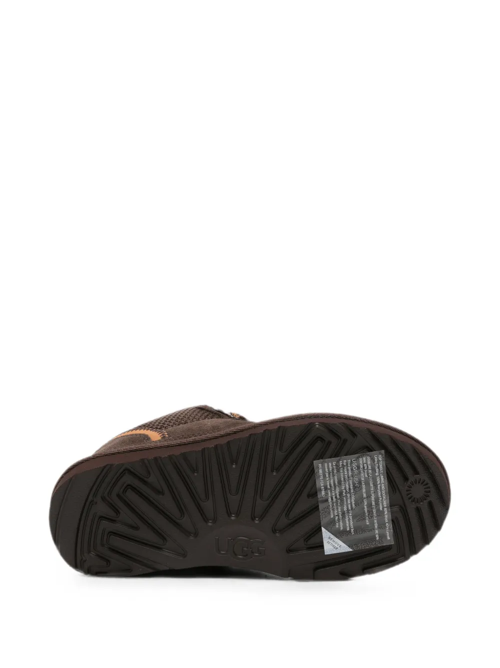 UGG Kids suede lace-up sneakers Bruin