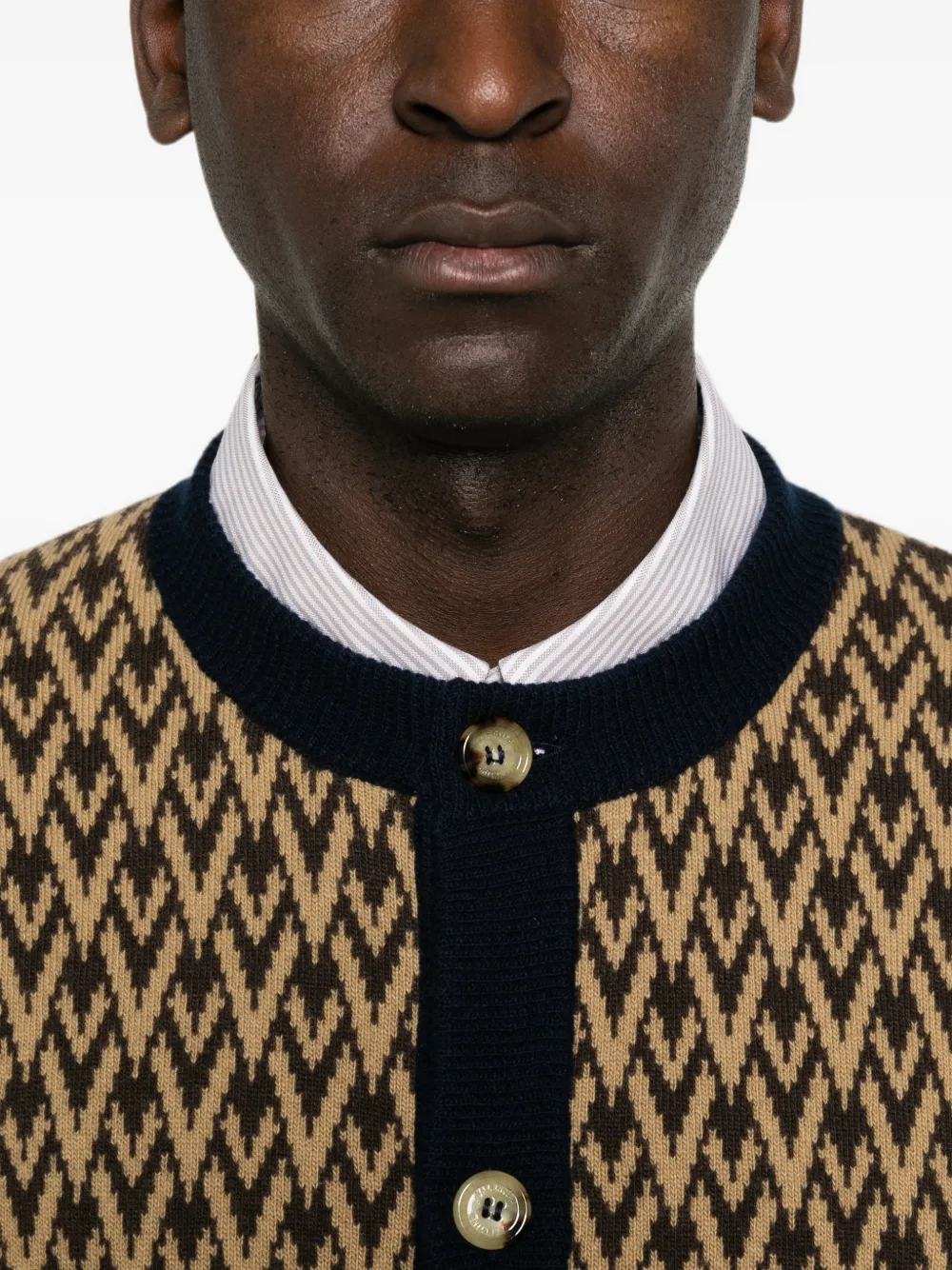 Valentino Garavani Toile Iconographe button-up cardigan Beige