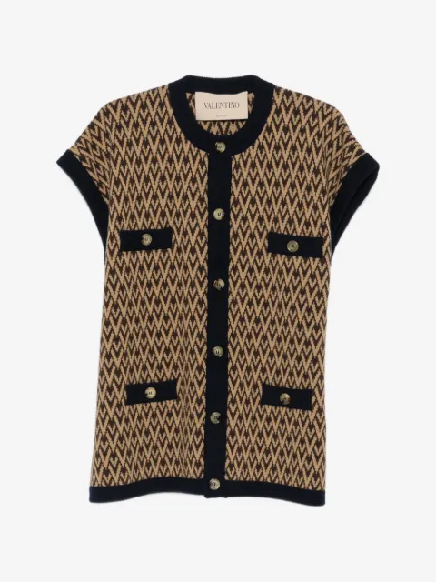 Valentino Garavani Toile Iconographe button-up cardigan