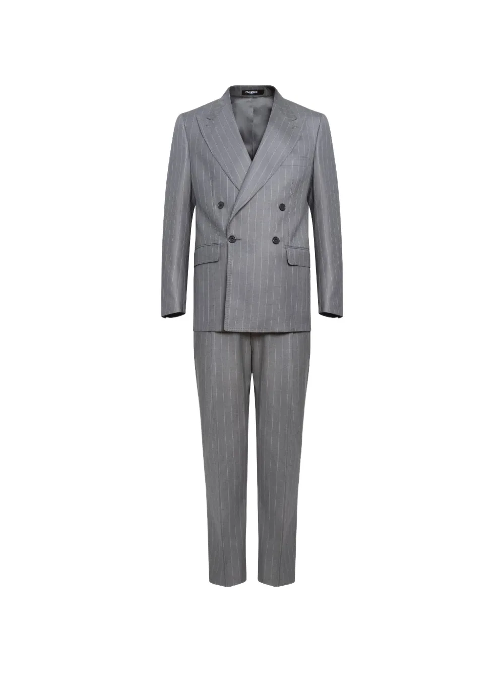 FRANZESE COLLECTION Completo gessato doppiopetto - Grigio