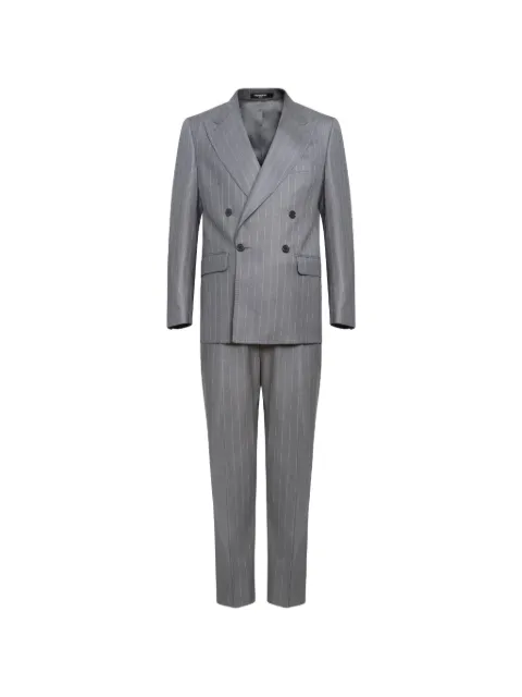 FRANZESE COLLECTION pinstripe double-breasted suit