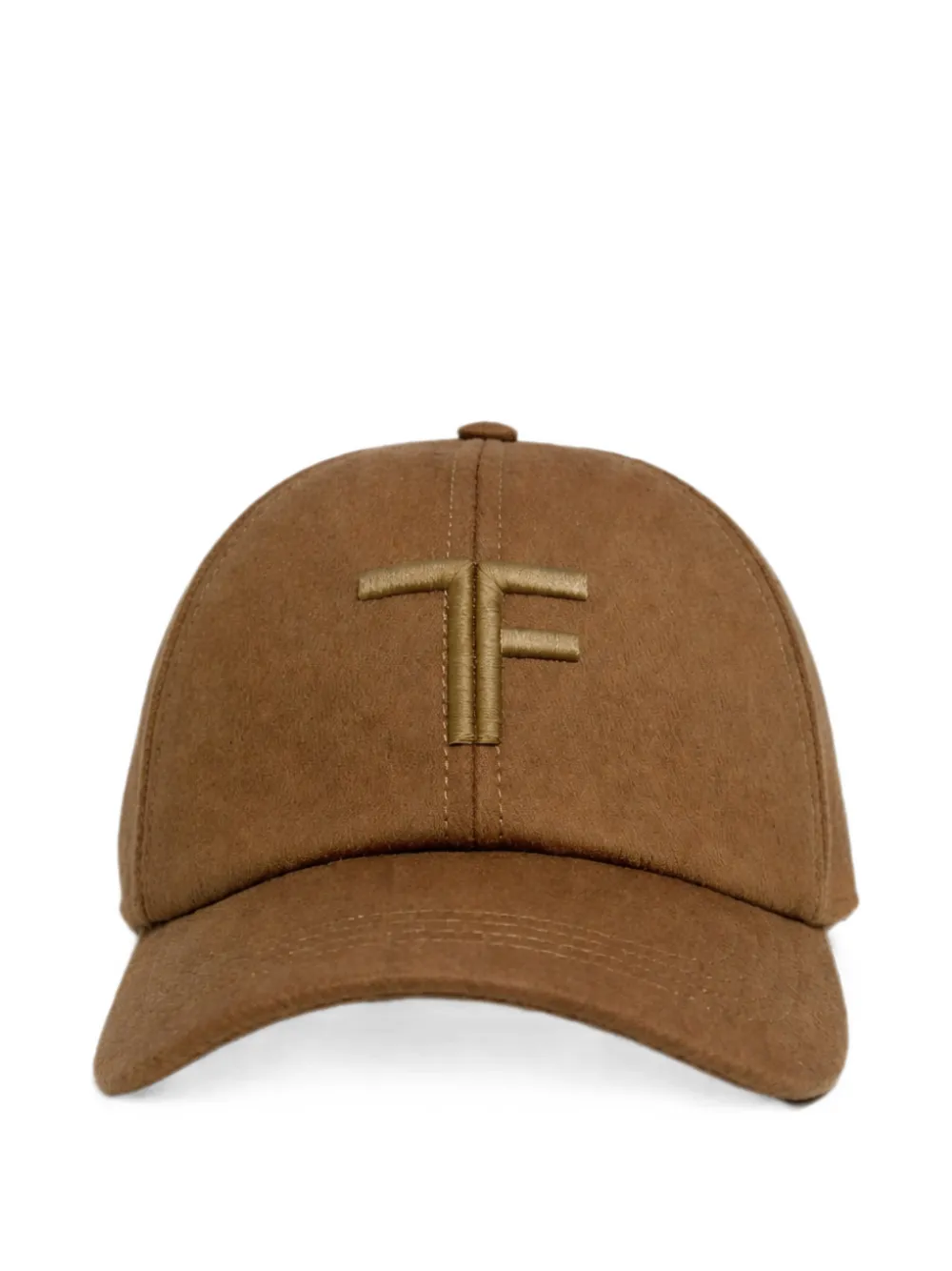 TOM FORD Cappello da baseball con logo - Marrone