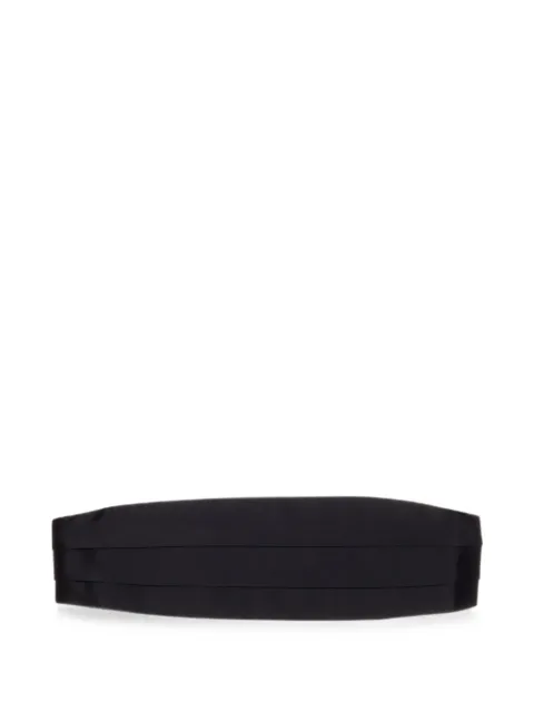 TOM FORD pleated silk cummerbund