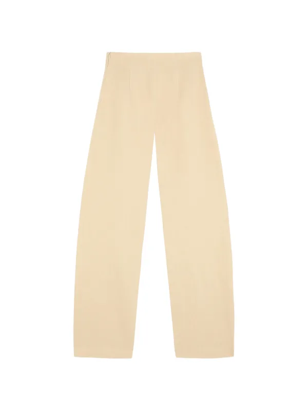 Cortana Costa Palazzo Pants in Neutrals