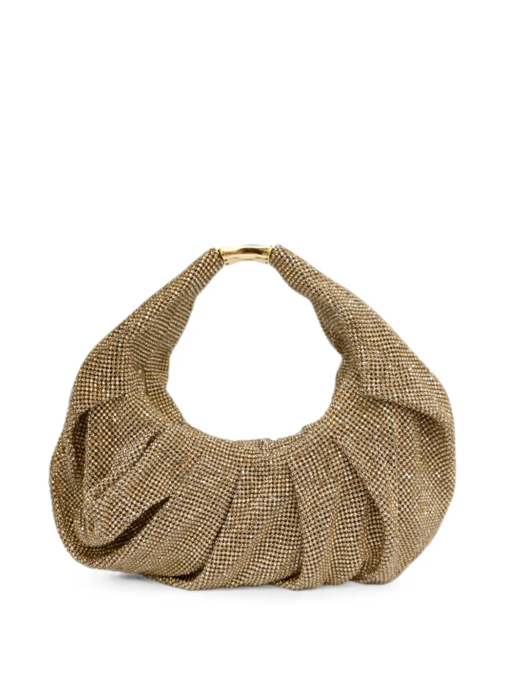 Benedetta Bruzziches Yennifer crystal-embellished shoulder bag - Oro