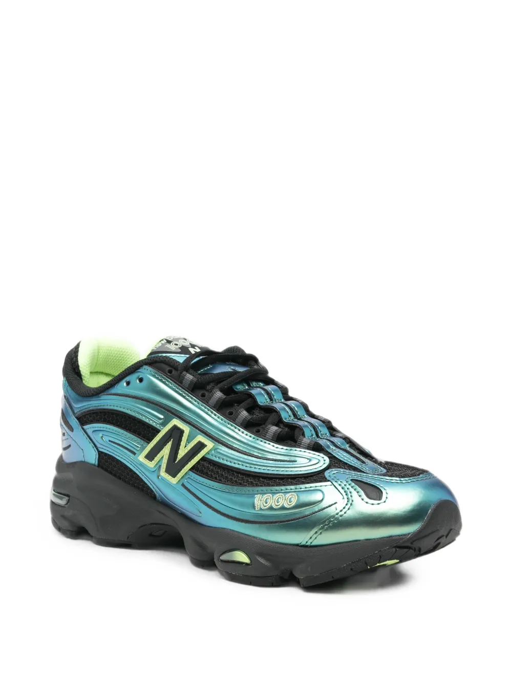New Balance 1000 metallic sneakers Blauw