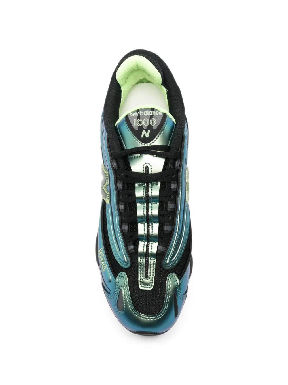 New Balance 1000 metallic sneakers Blauw