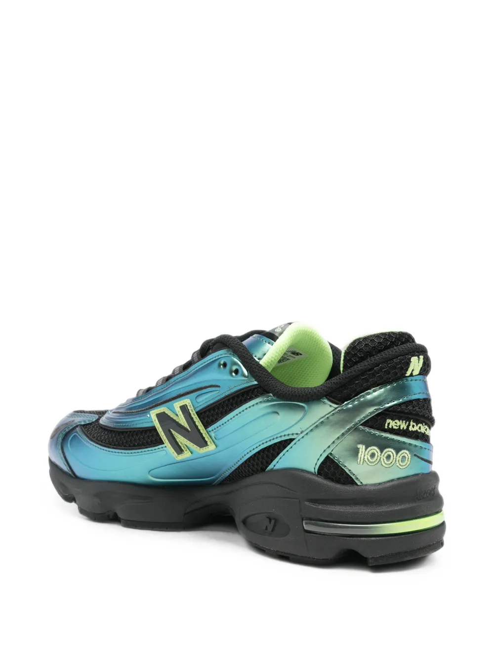 New Balance 1000 metallic sneakers Blauw