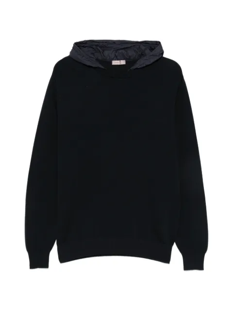 Herno hooded cotton sweater