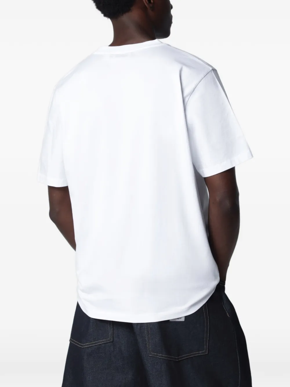 Off-White T-shirt met logoprint Wit