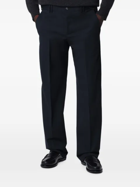 PT Torino pressed-crease tailored trousers