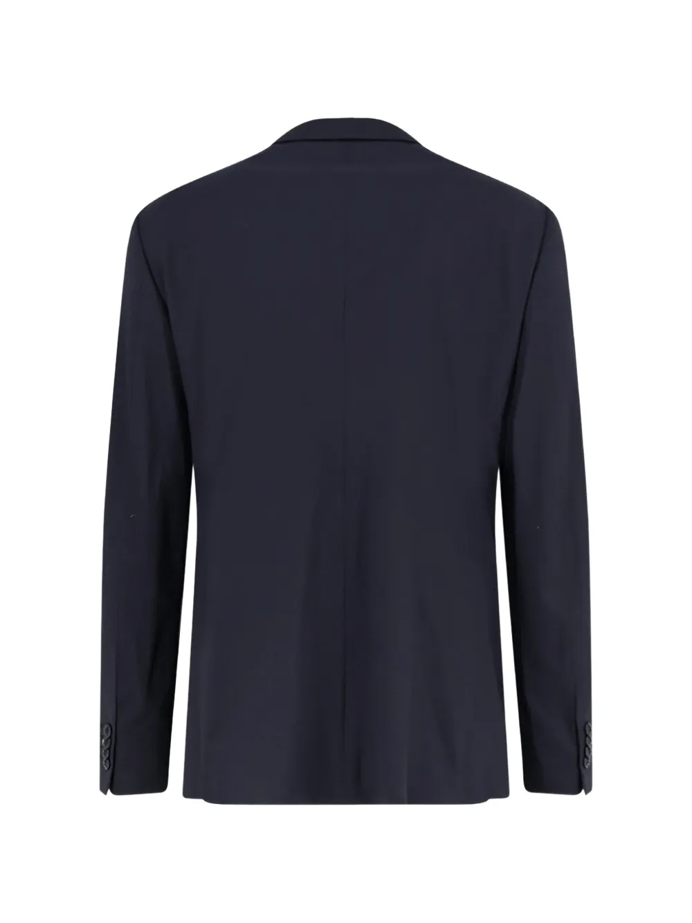 Giorgio Armani Pak met dubbele rij knopen Blauw