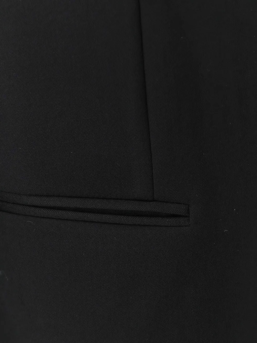 Giorgio Armani single-breasted suit Zwart