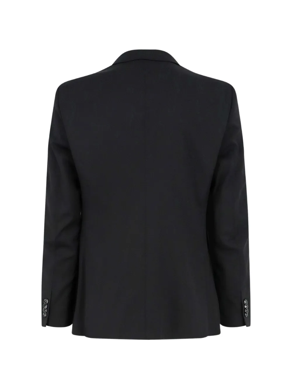 Giorgio Armani single-breasted suit Zwart