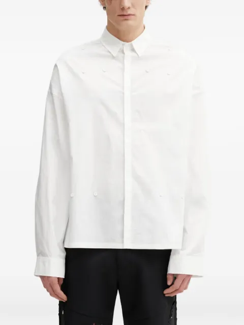 HELIOT EMIL button-embellished long-sleeved shirt