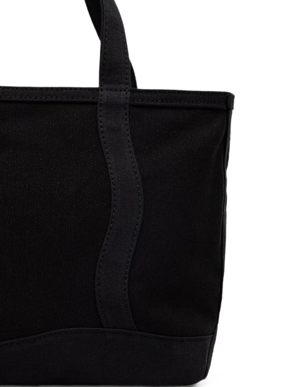 Undercover Shopper met logoprint Zwart