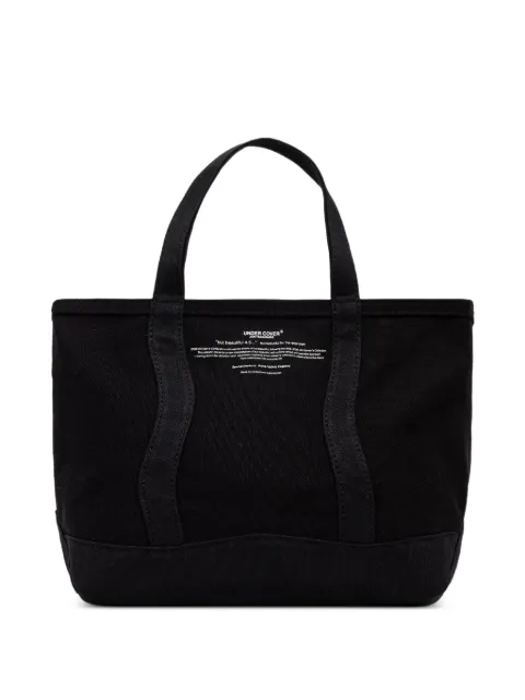 Undercover sac cabas en toile à logo imprimé