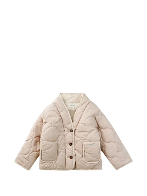 Donsje Tessane quilted button-front jacket