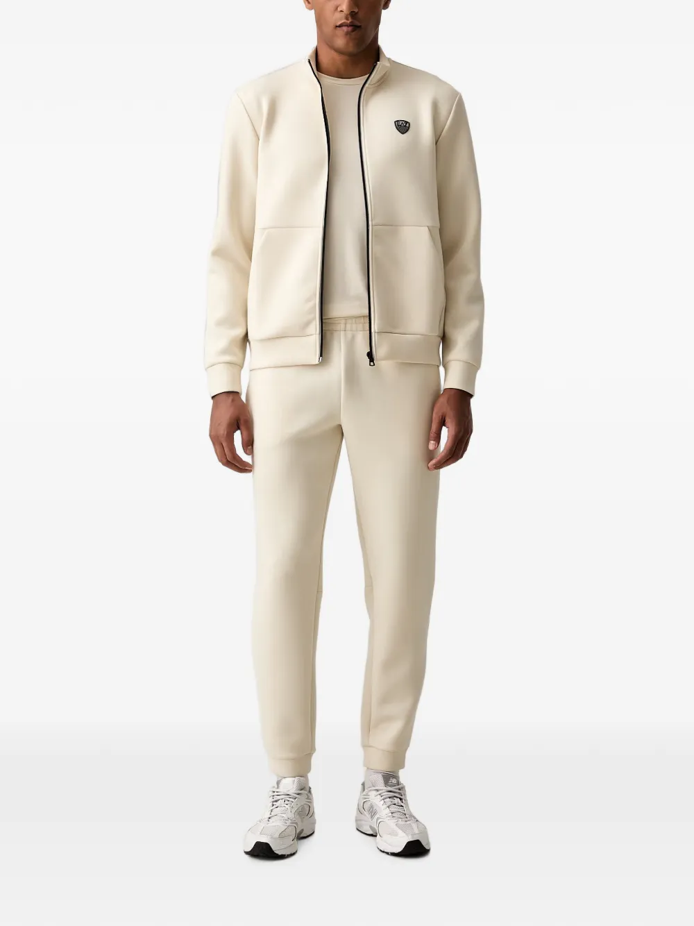 Ea7 Emporio Armani Tuta sportiva con applicazione - Toni neutri