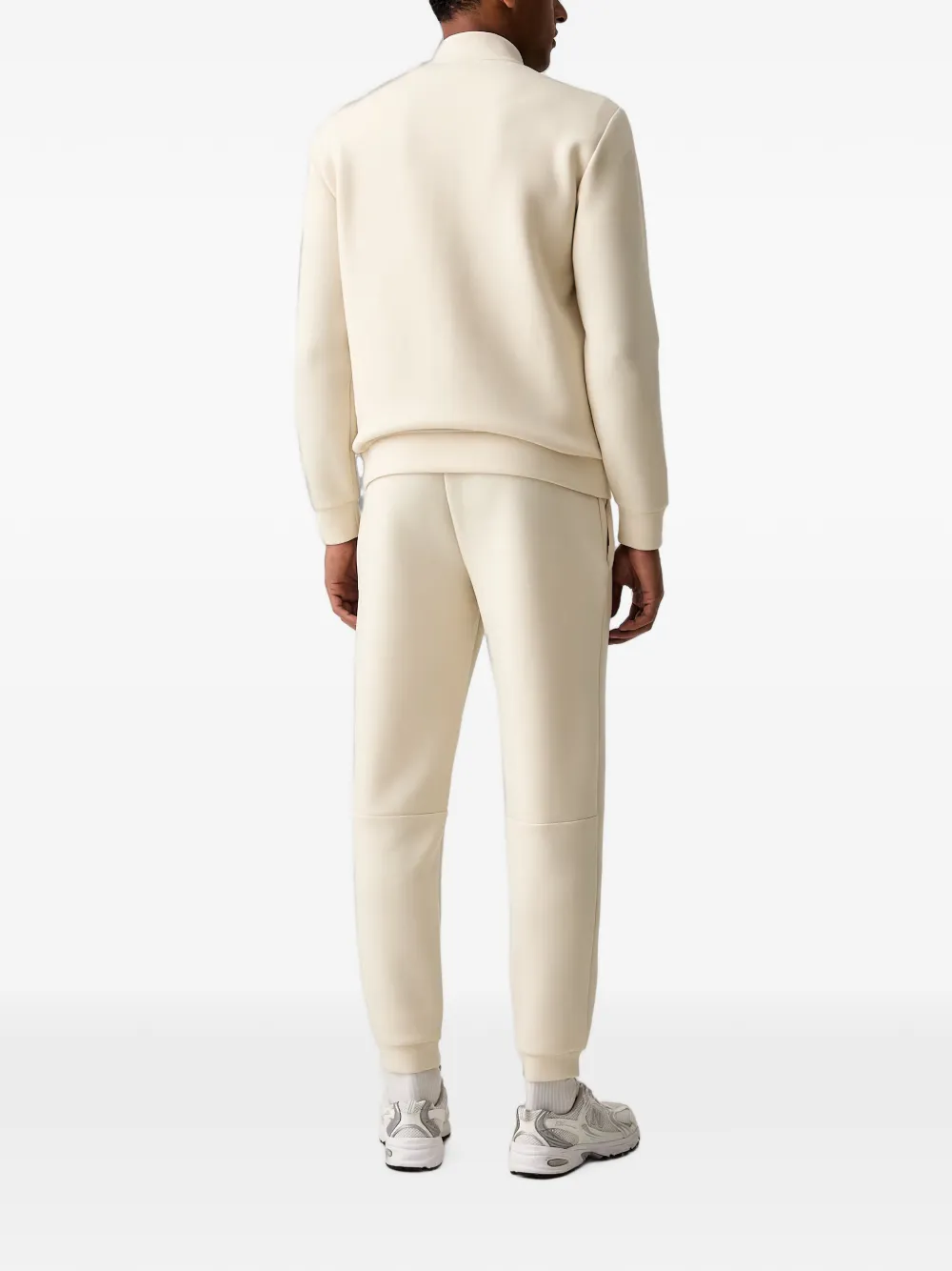 Ea7 Emporio Armani Trainingspak met logopatch Beige