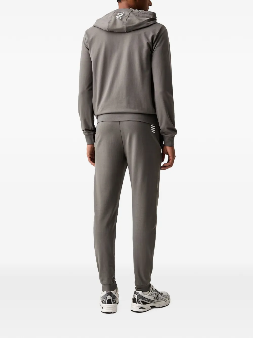 Ea7 Emporio Armani Trainingspak met logoprint Grijs