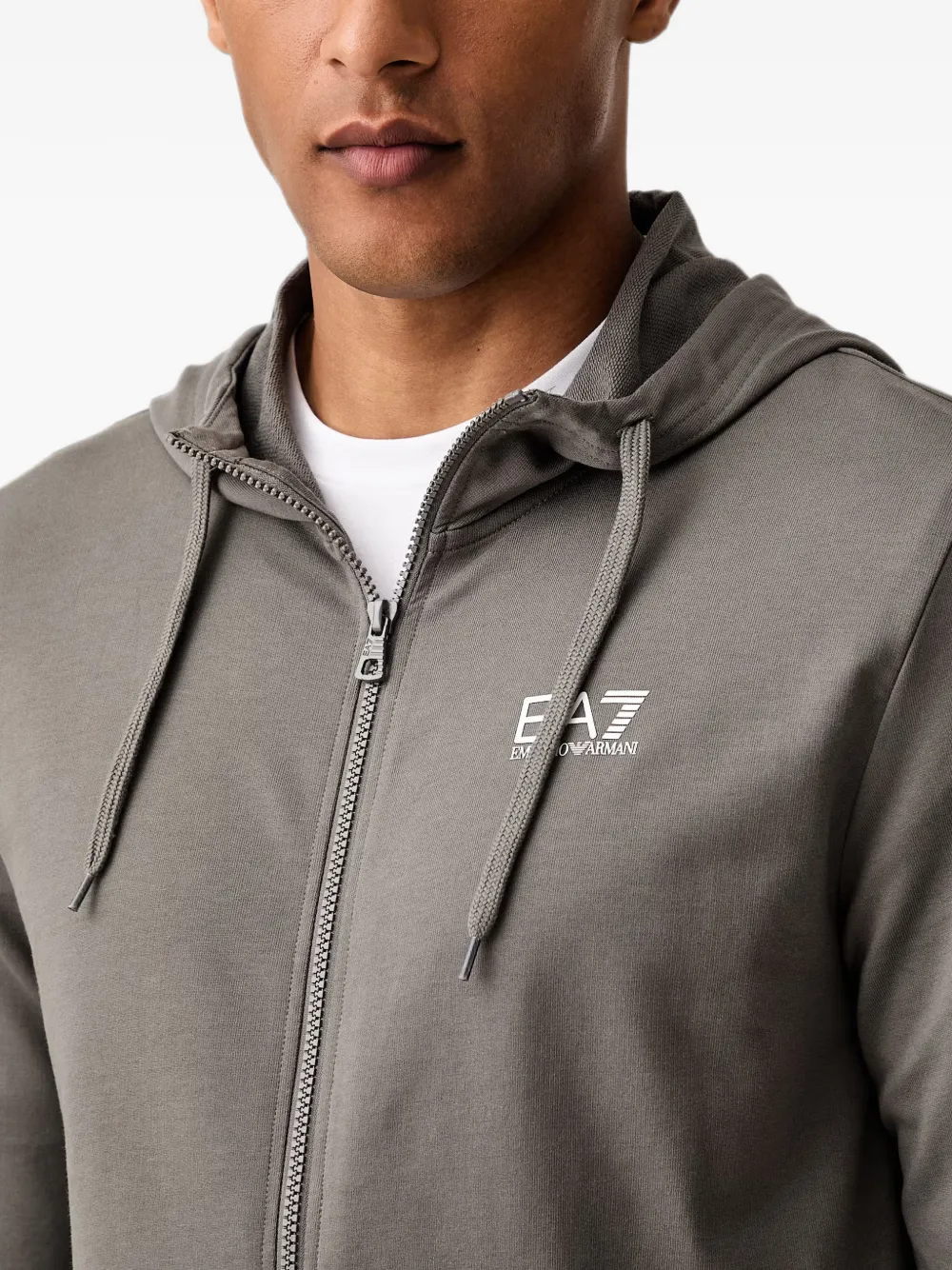 Ea7 Emporio Armani Trainingspak met logoprint Grijs