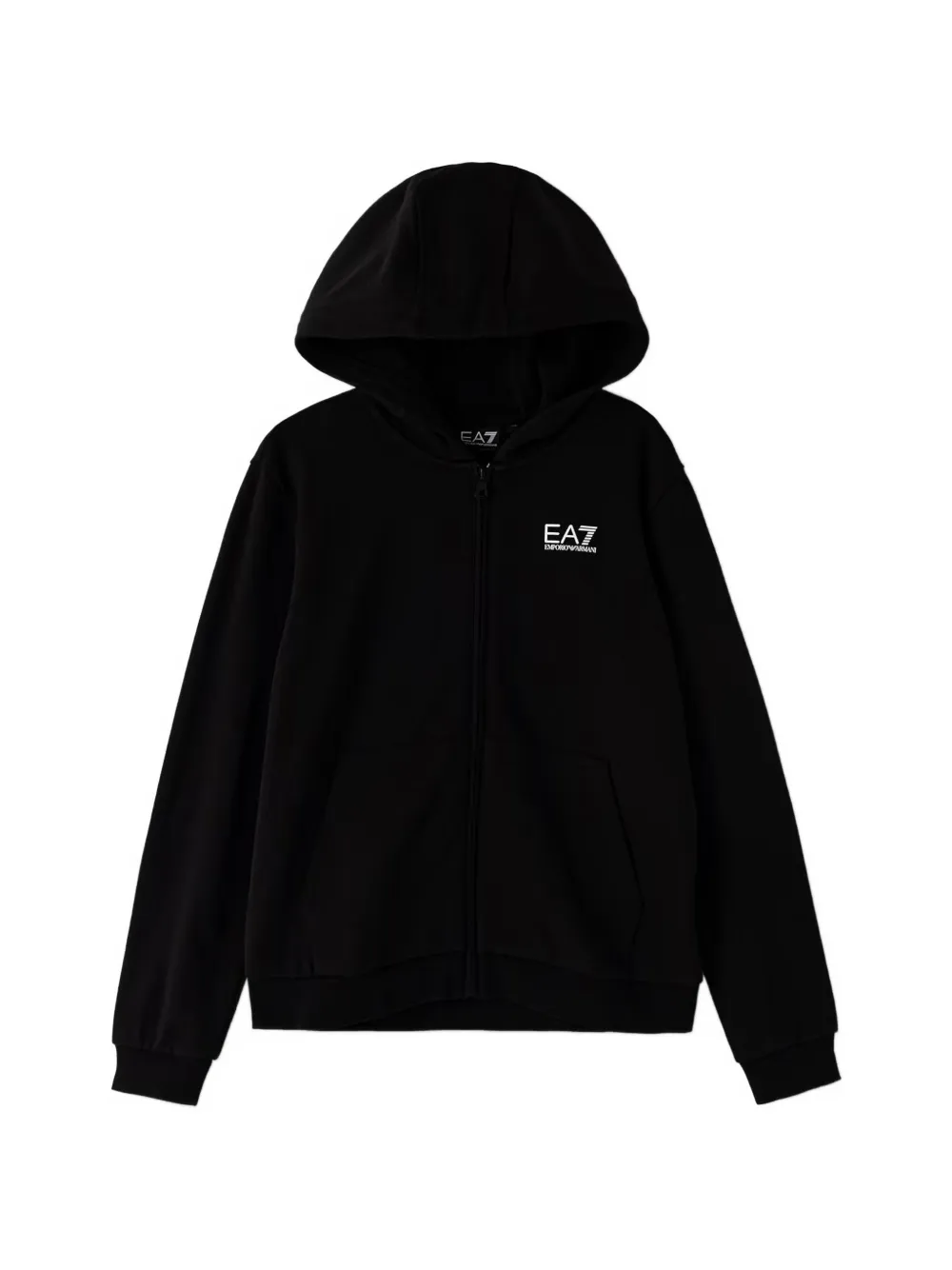 Ea7 Emporio Armani Felpa con cappuccio - Nero