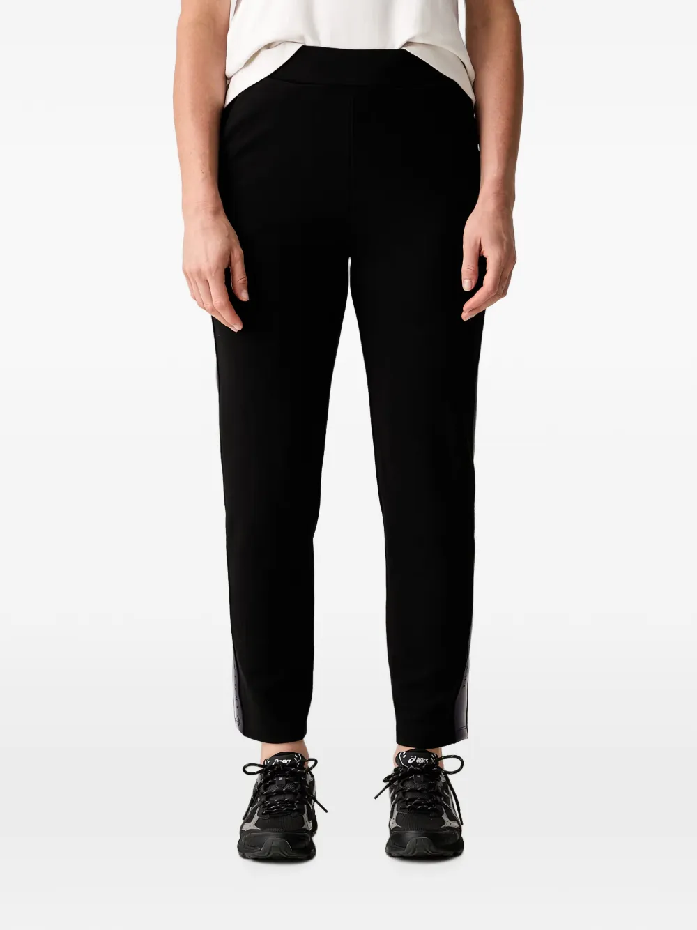 Ea7 Logo-print Tracksuit In Black