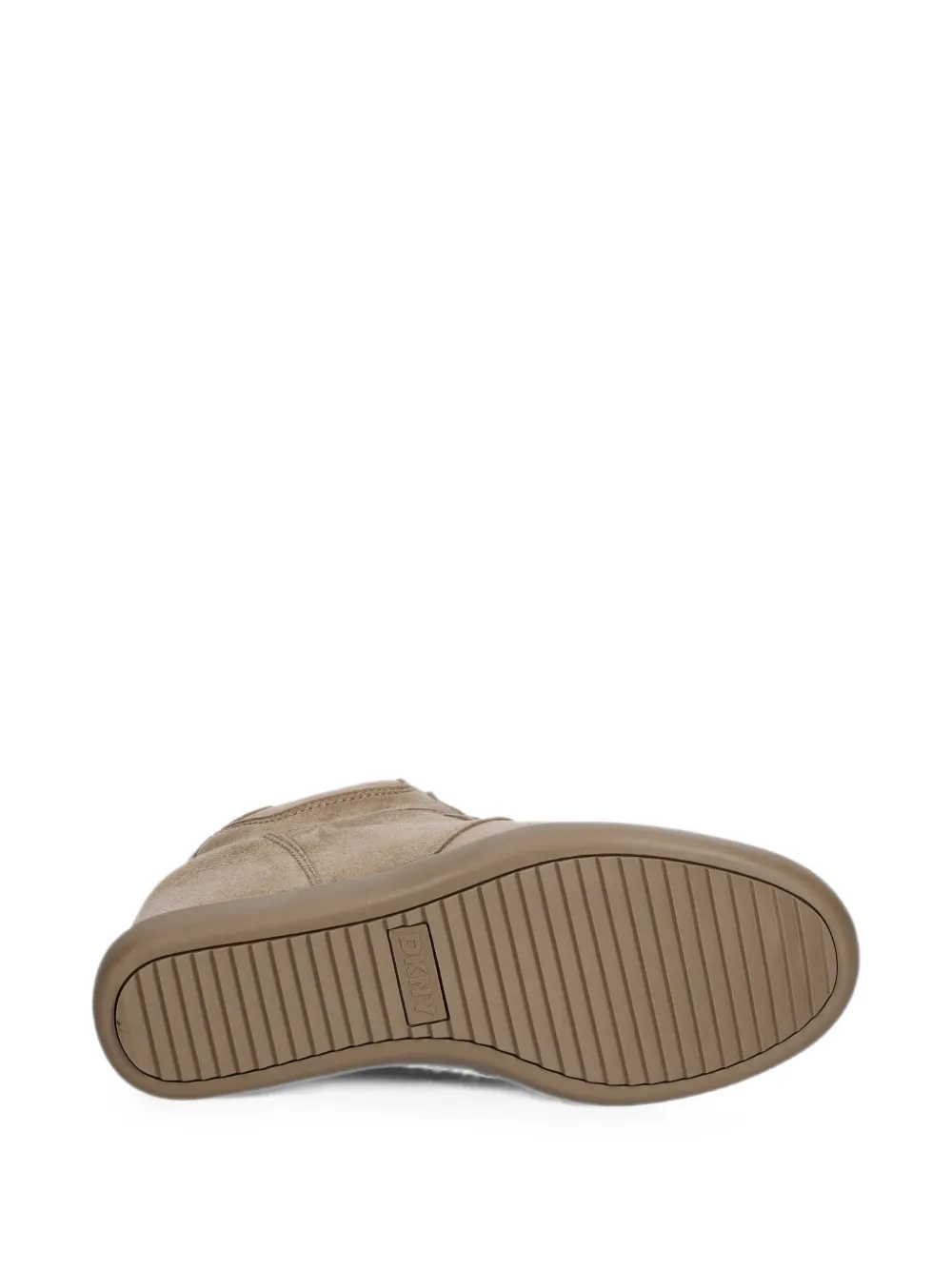 DKNY wedge-heel logo-print sneakers Bruin