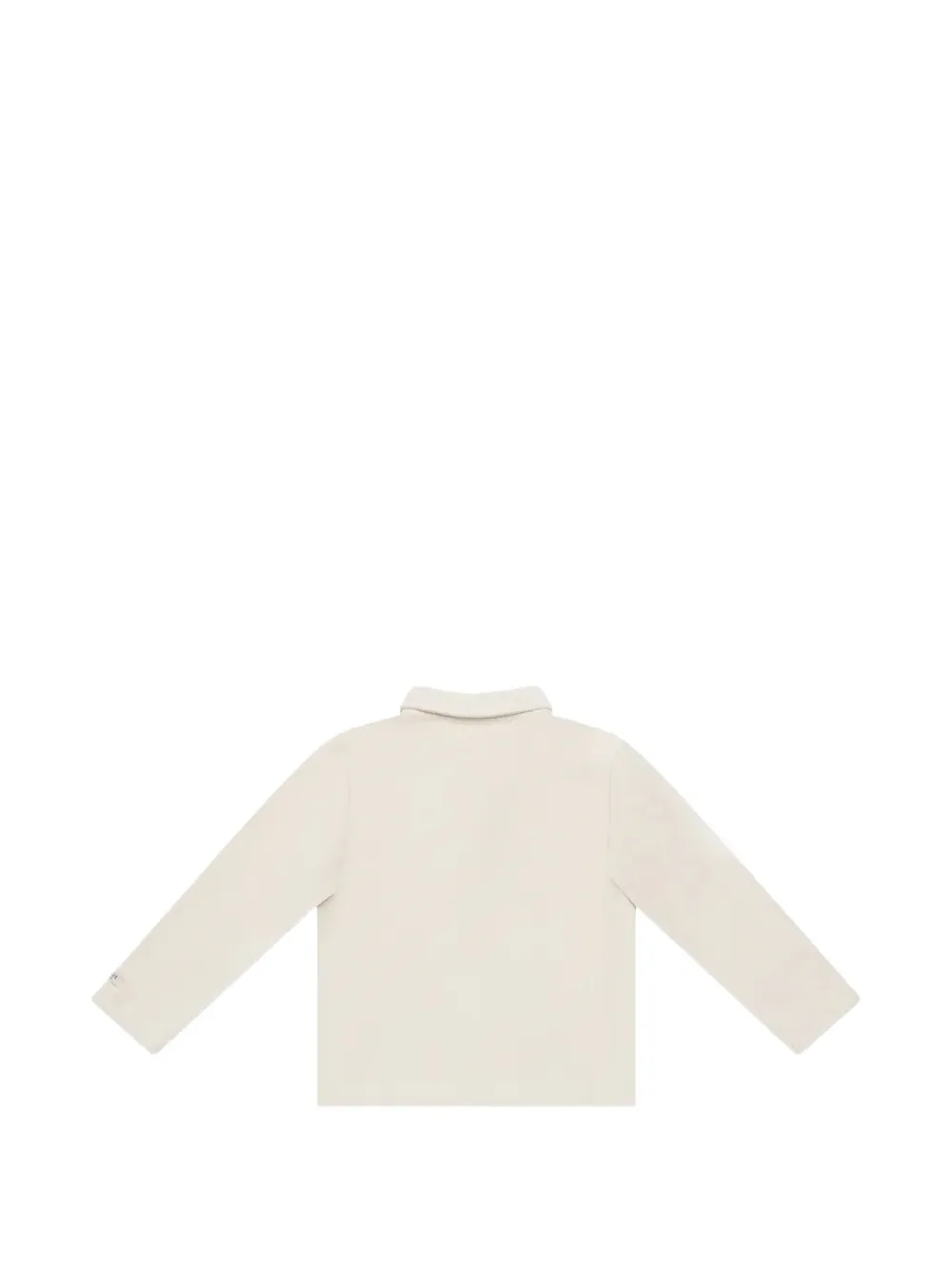 Donsje Bartus polo met lange mouwen Beige