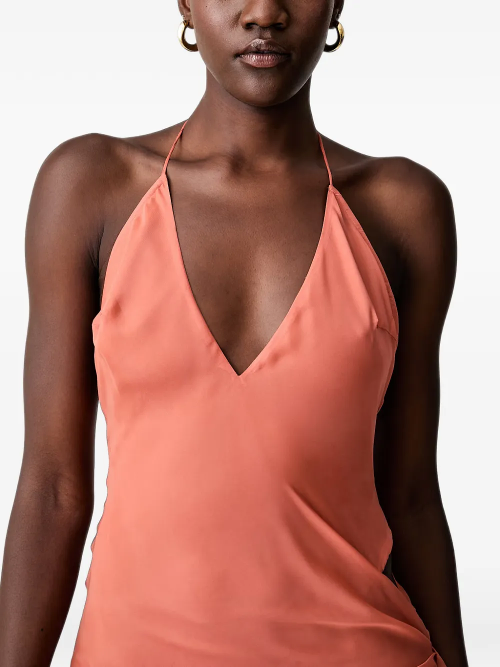 Bardot Cyrel maxi-jurk Oranje