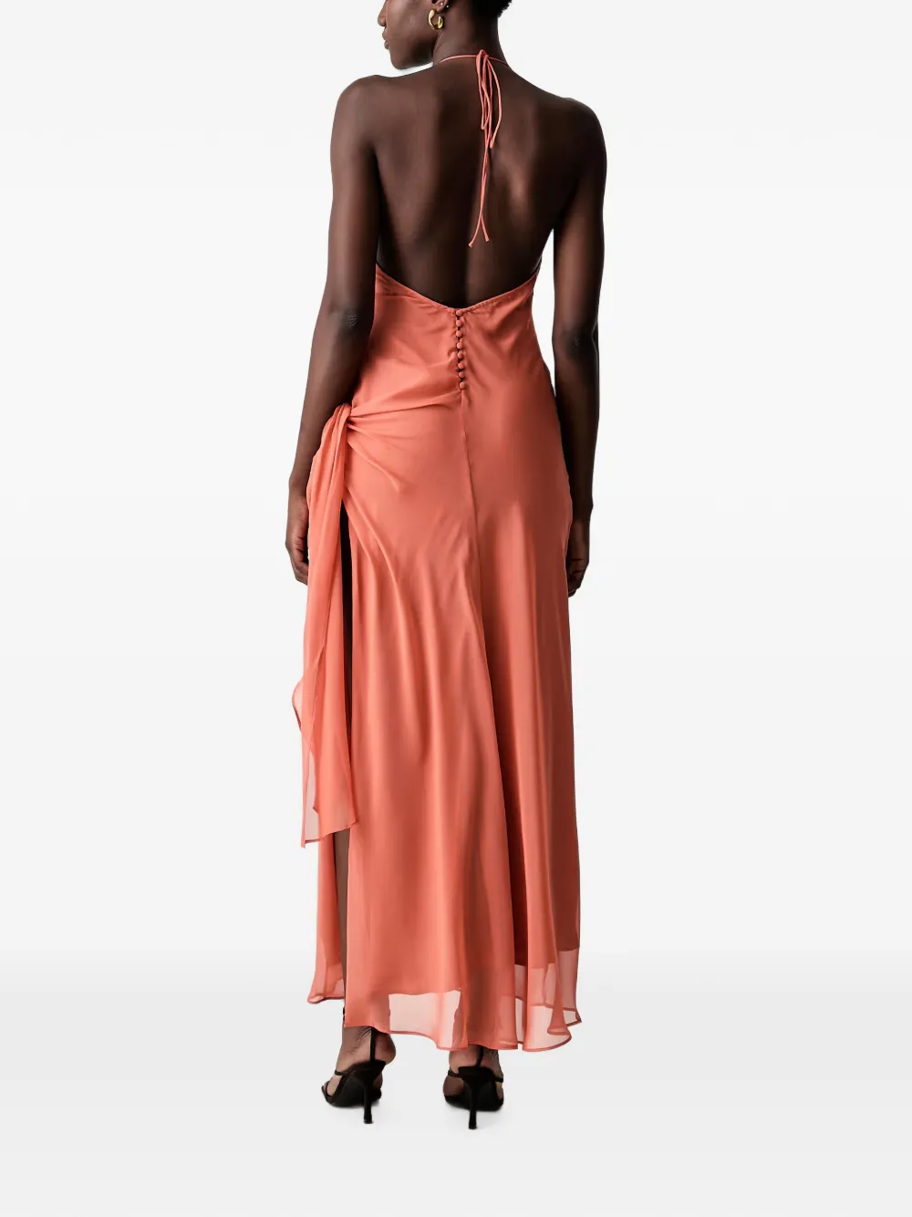 Bardot Cyrel maxi-jurk Oranje
