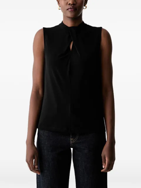 DKNY top con detalle retorcido