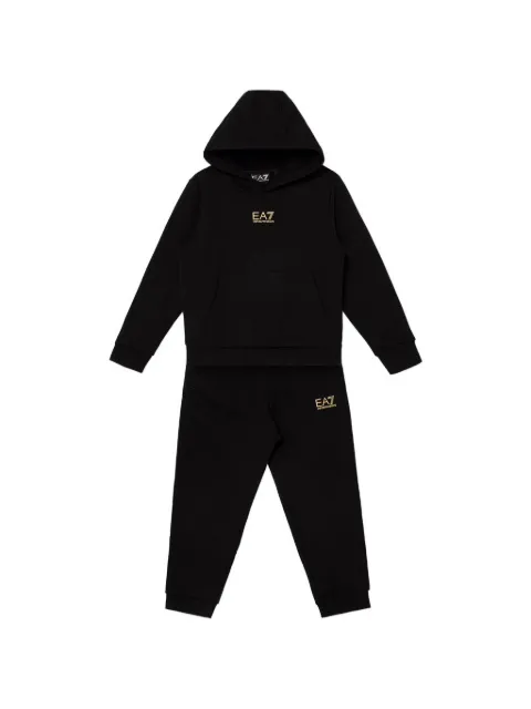 Ea7 Emporio Armani traje deportivo con logo estampado