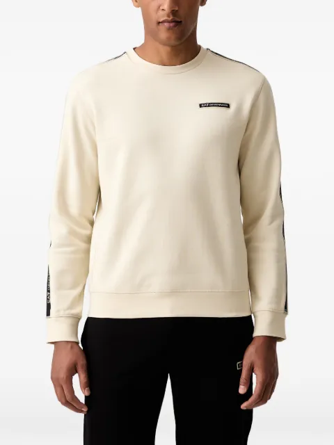 Ea7 Emporio Armani sudadera con parche del logo