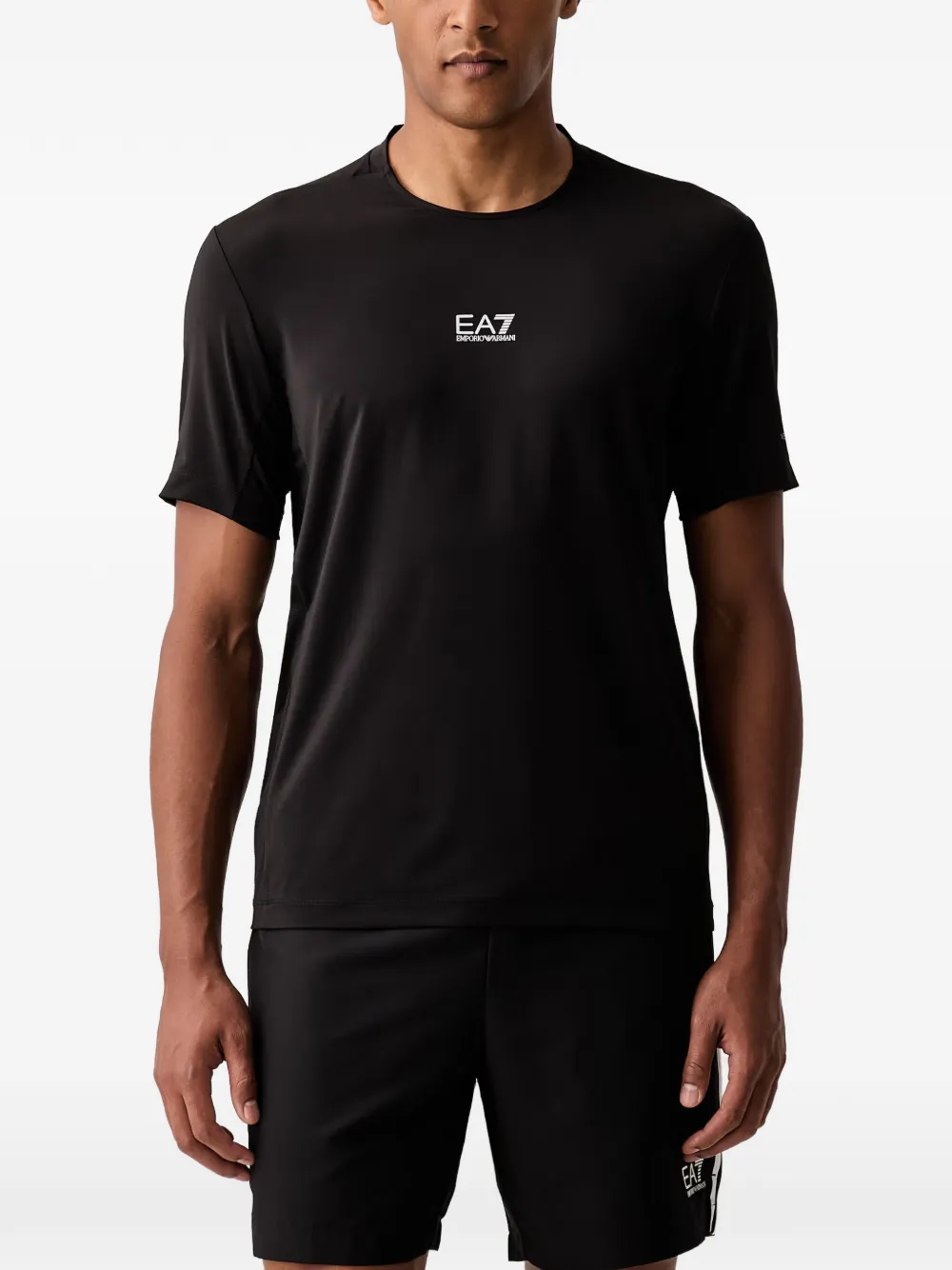 Ea7 Emporio Armani T-shirt con logo - Nero