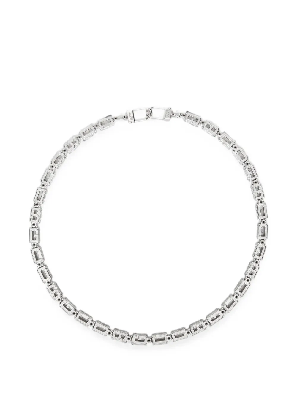 GCDS GCDS Cube-chain necklace - Argento