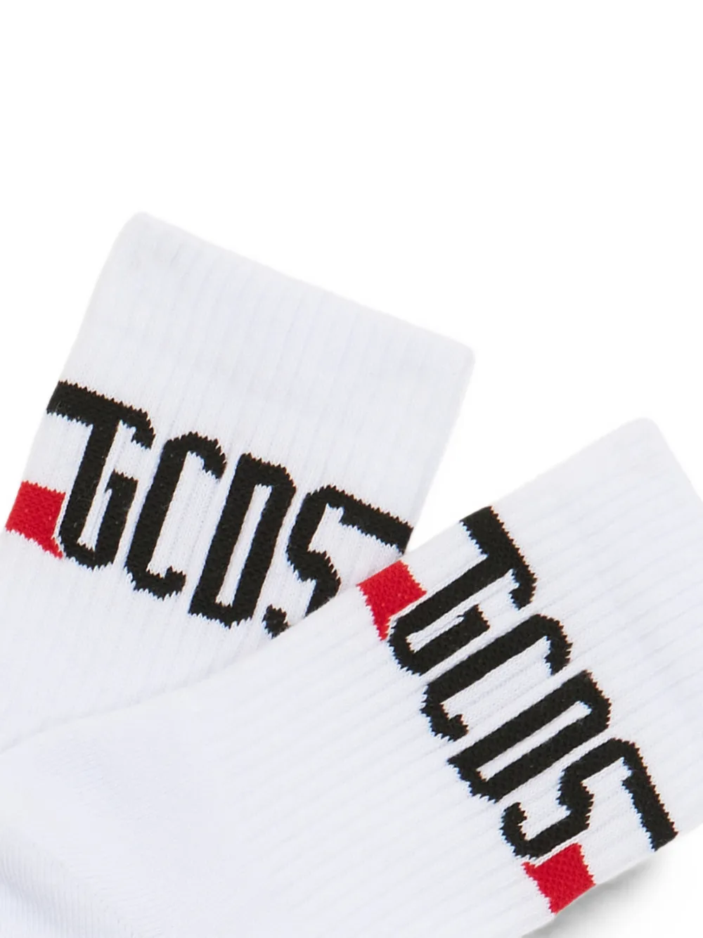 Gcds Kids Sokken met logoprint Wit