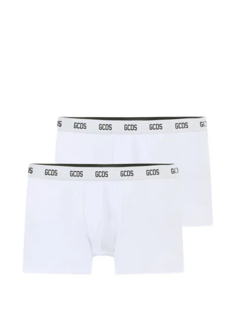 GCDS logo-waistband boxer briefs (set of two)
